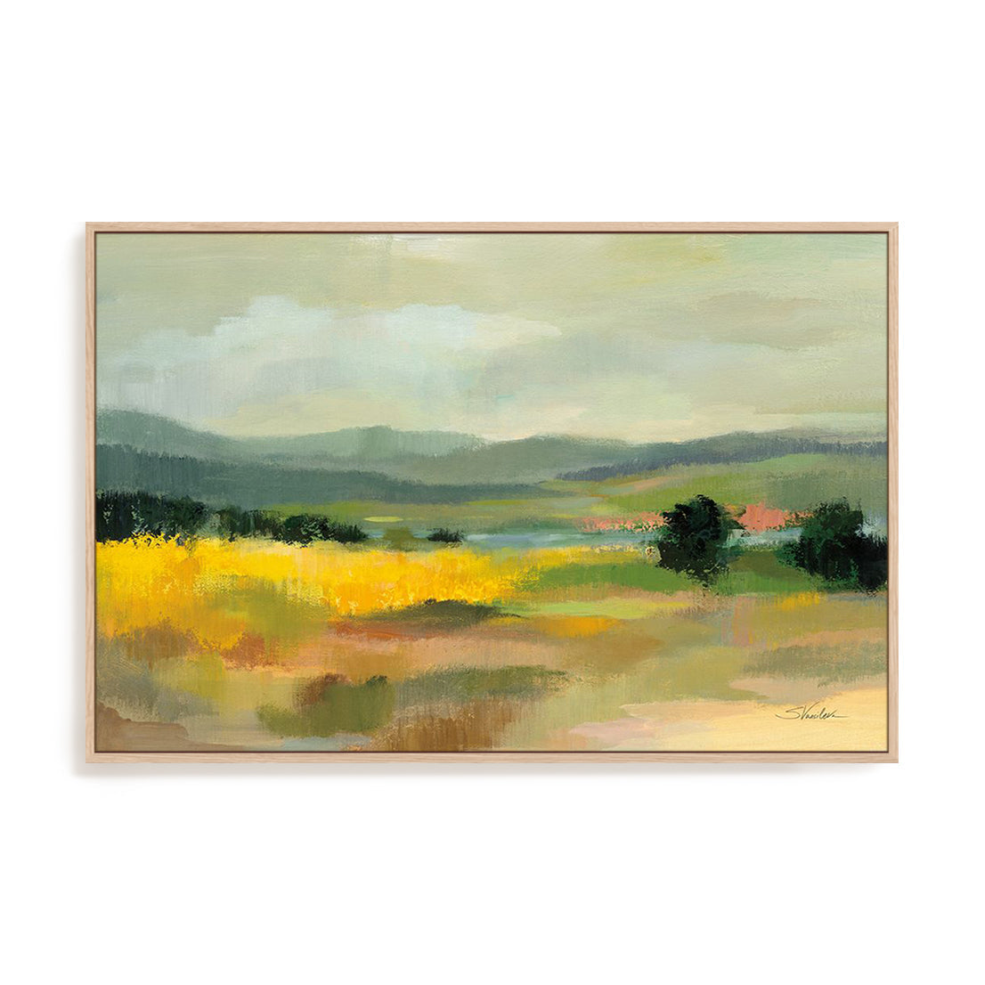 Sunflower Field Wall Art