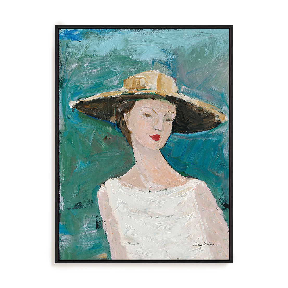 Flea Market Portrait I Wall Art