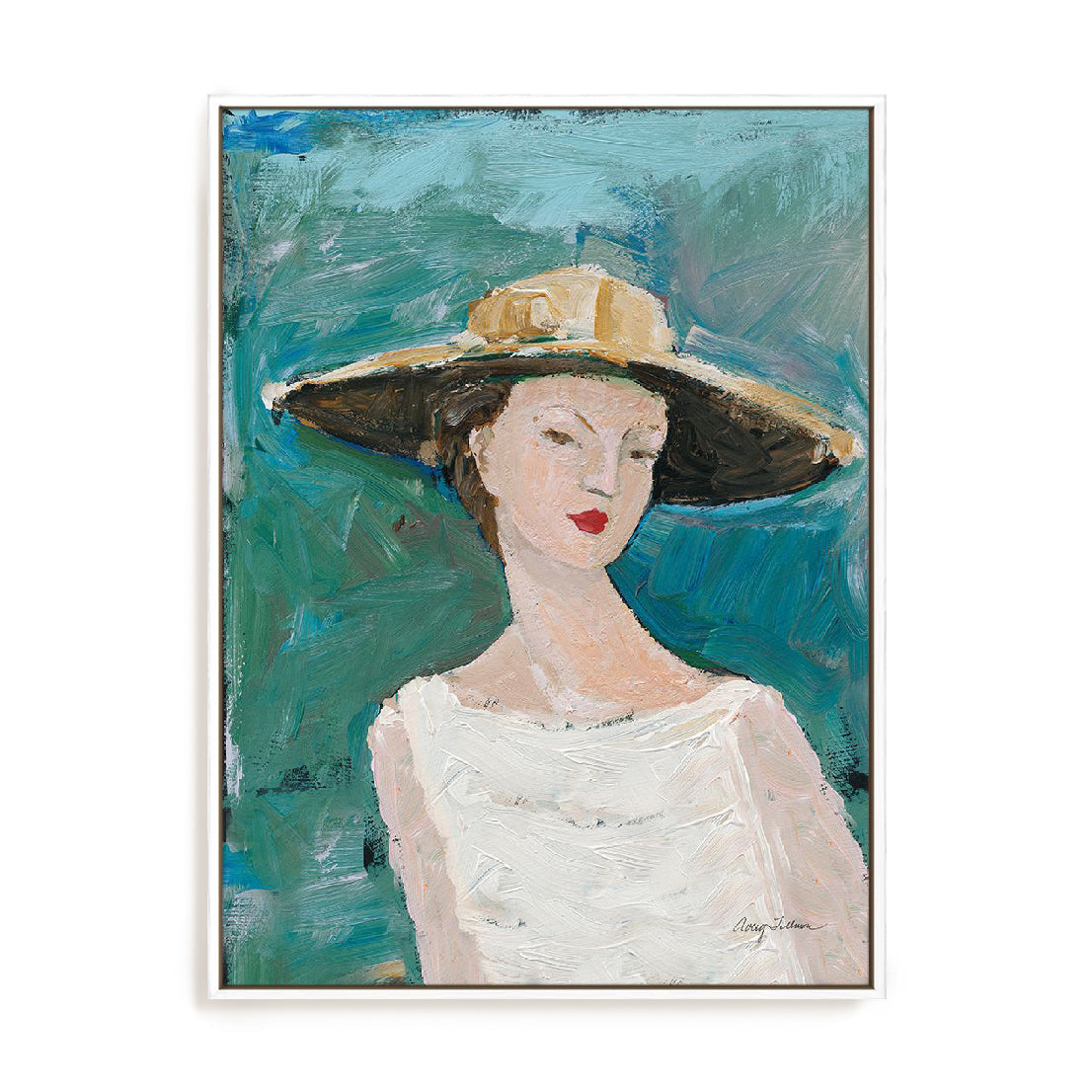 Flea Market Portrait I Wall Art