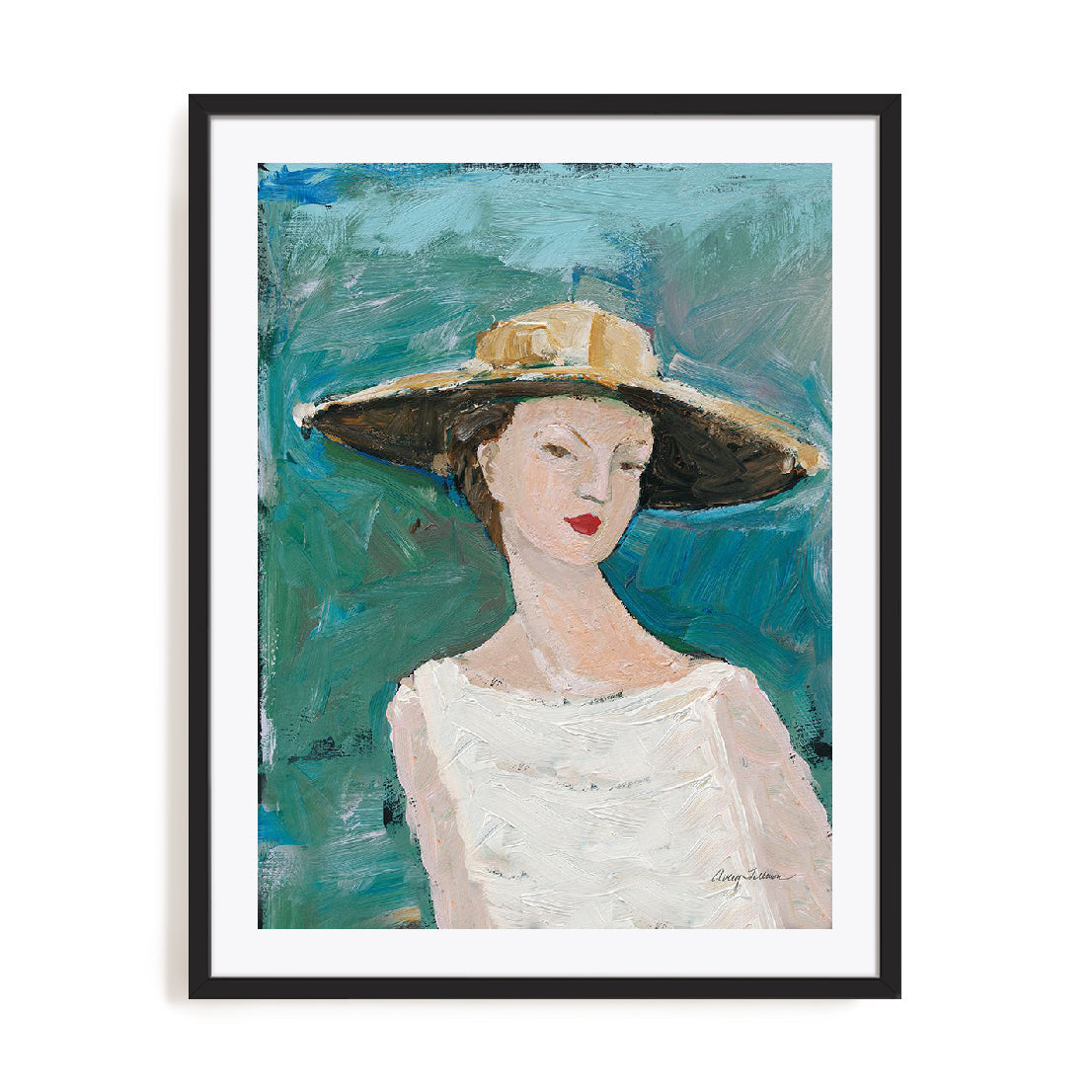 Flea Market Portrait I Wall Art