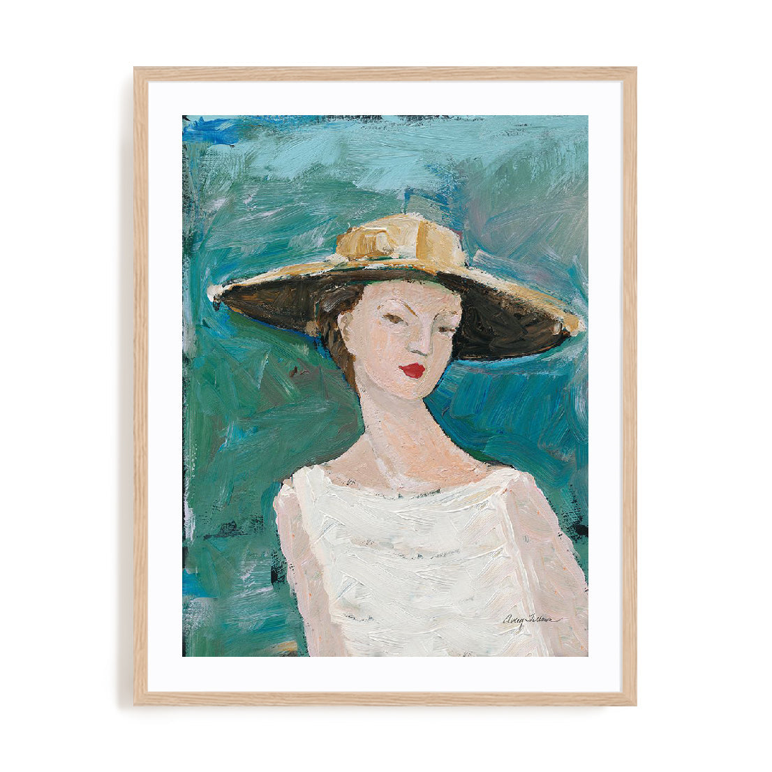 Flea Market Portrait I Wall Art