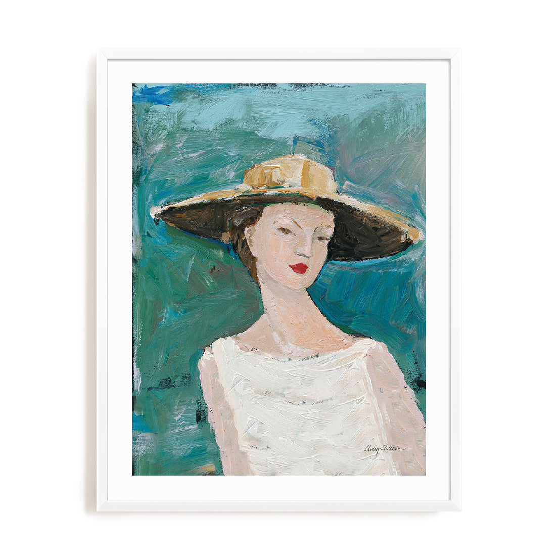 Flea Market Portrait I Wall Art