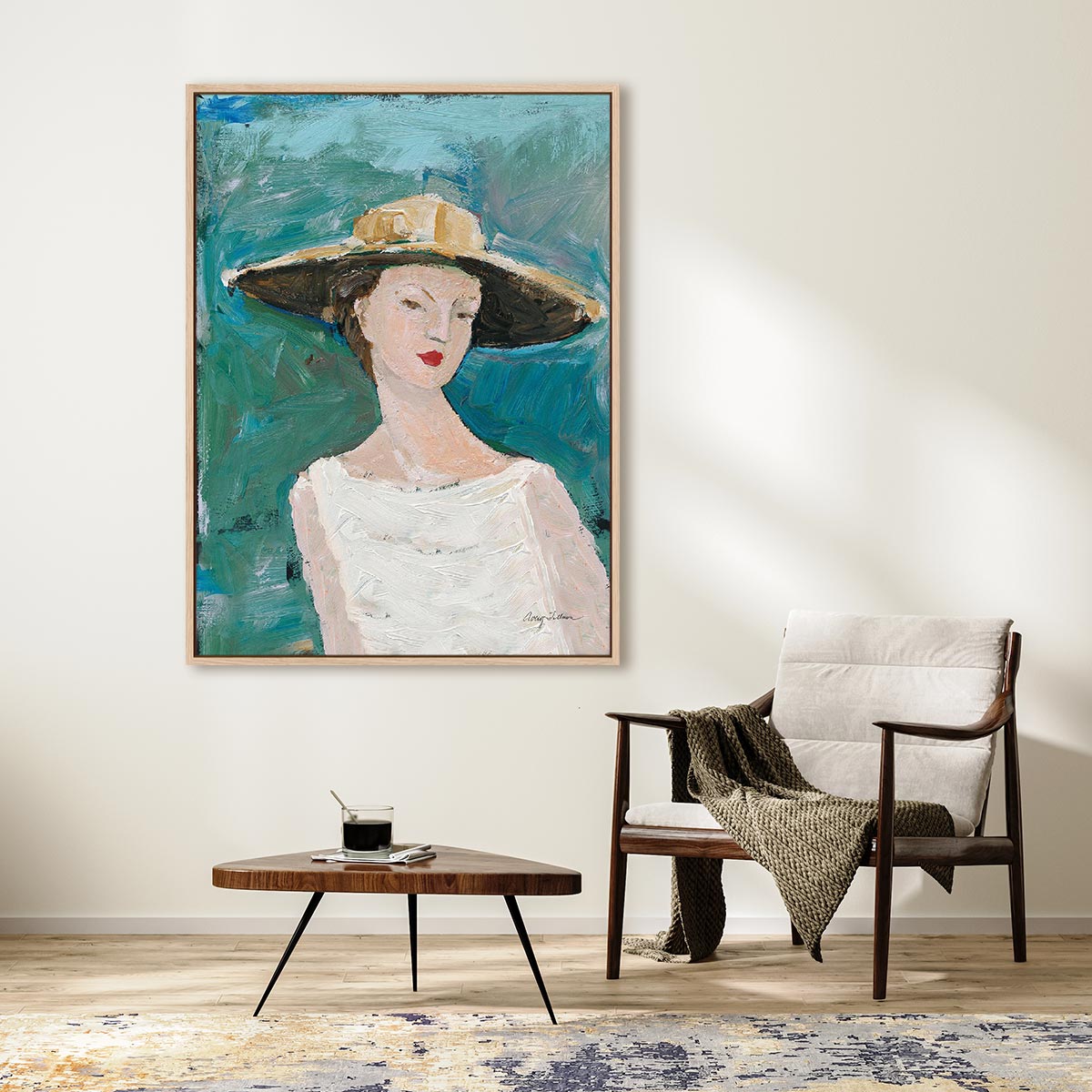 Flea Market Portrait I Wall Art