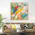 Folds of Color Bright Crop Wall Art