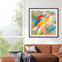 Folds of Color Bright Crop Wall Art