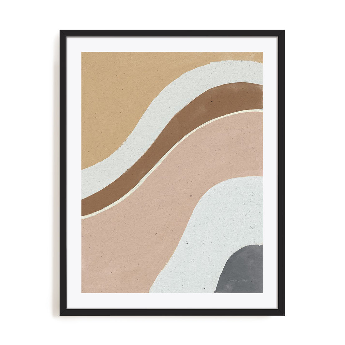 Flowing II Neutral Crop Wall Art