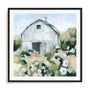 Summer Barn One Window Neutral Wall Art