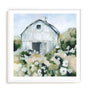 Summer Barn One Window Neutral Wall Art