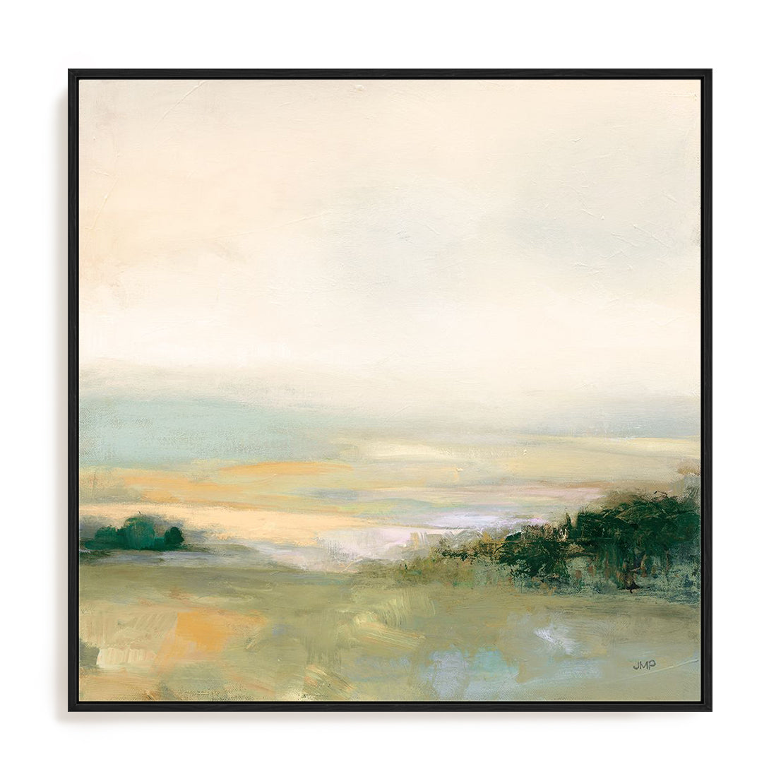 Dark Glowing Valley Neutral Wall Art