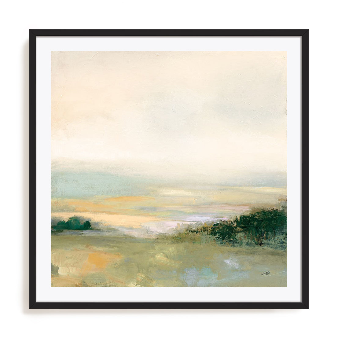 Dark Glowing Valley Neutral Wall Art