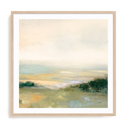 Dark Glowing Valley Neutral Wall Art