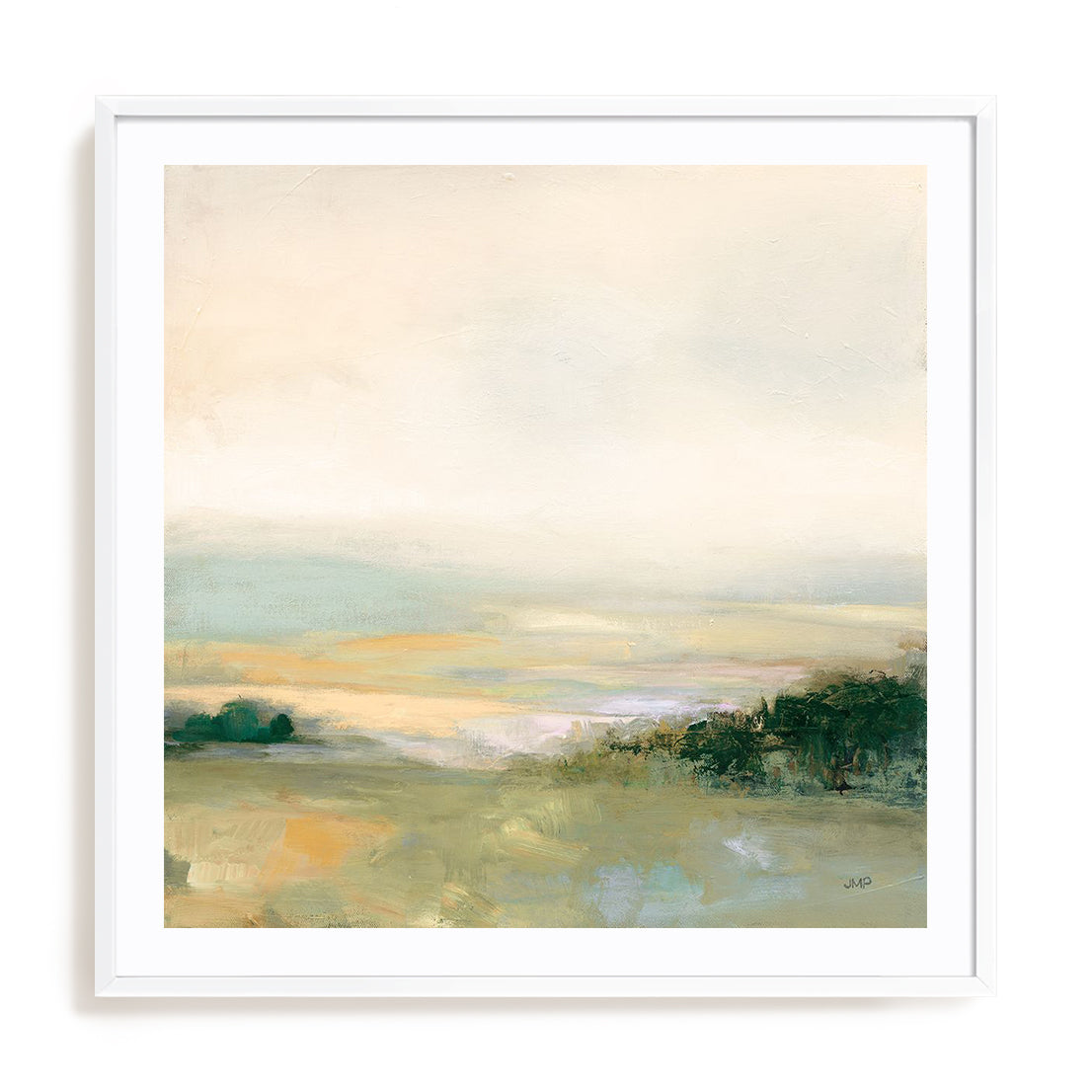 Dark Glowing Valley Neutral Wall Art