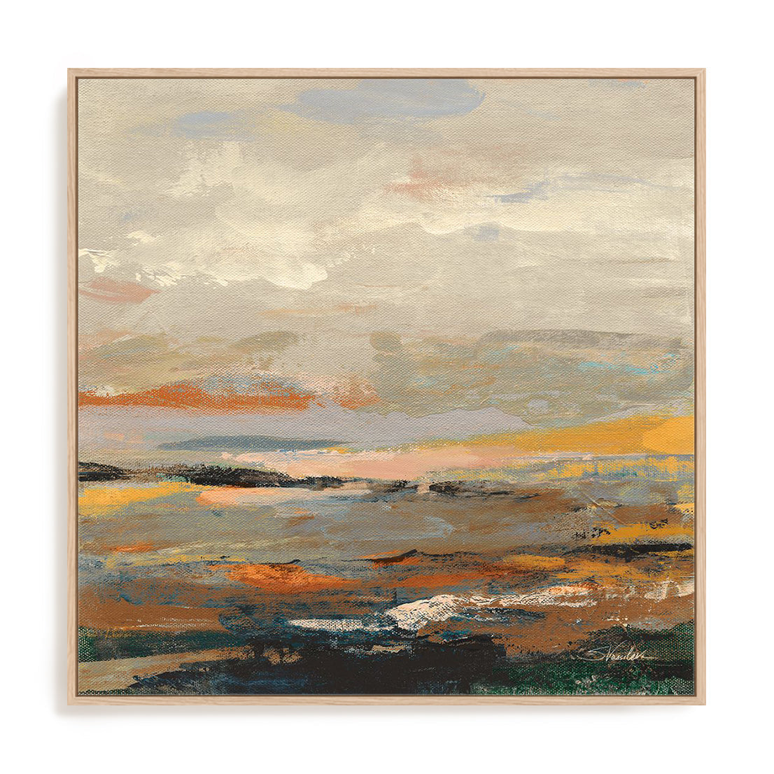 Warm Bay I Wall Art