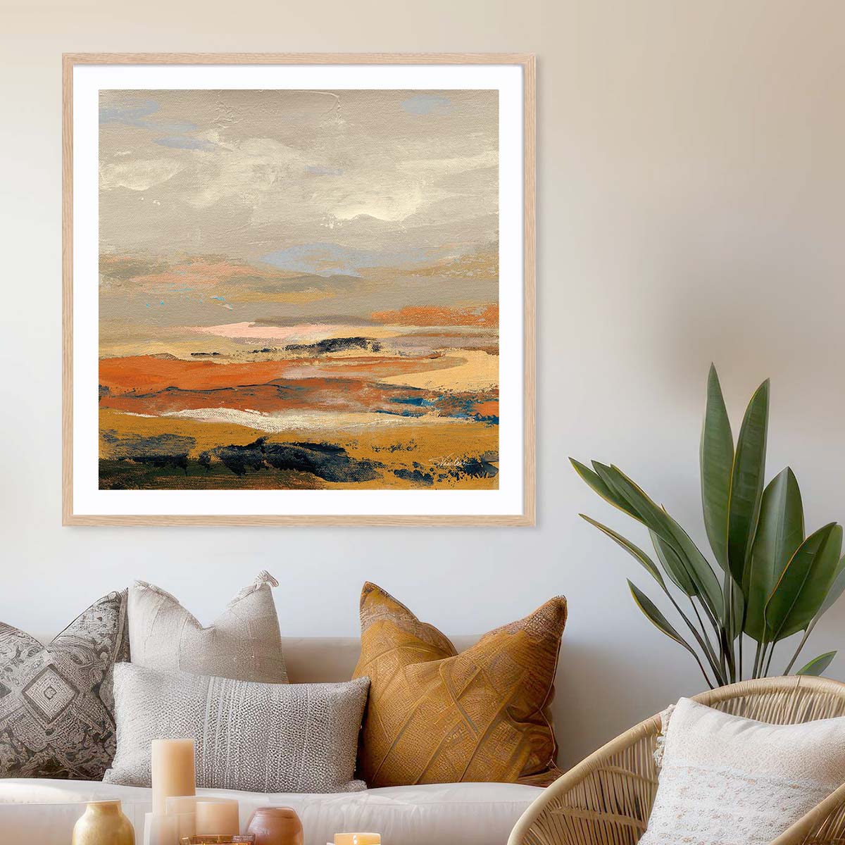 Warm Bay II Wall Art
