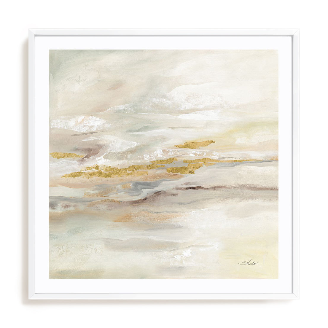 January Slopes Wall Art