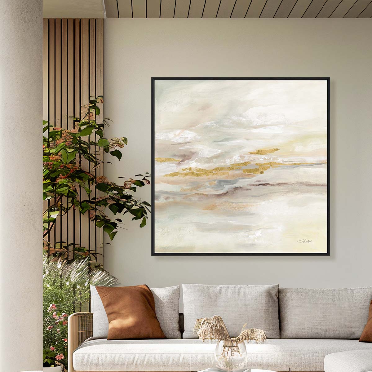 January Slopes Wall Art