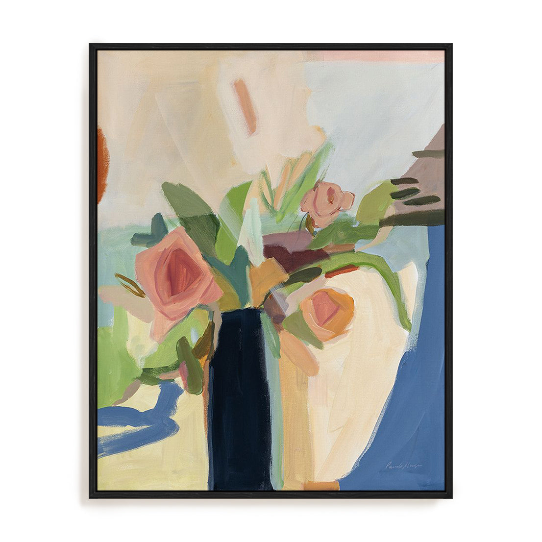 Black Vase Wall Art