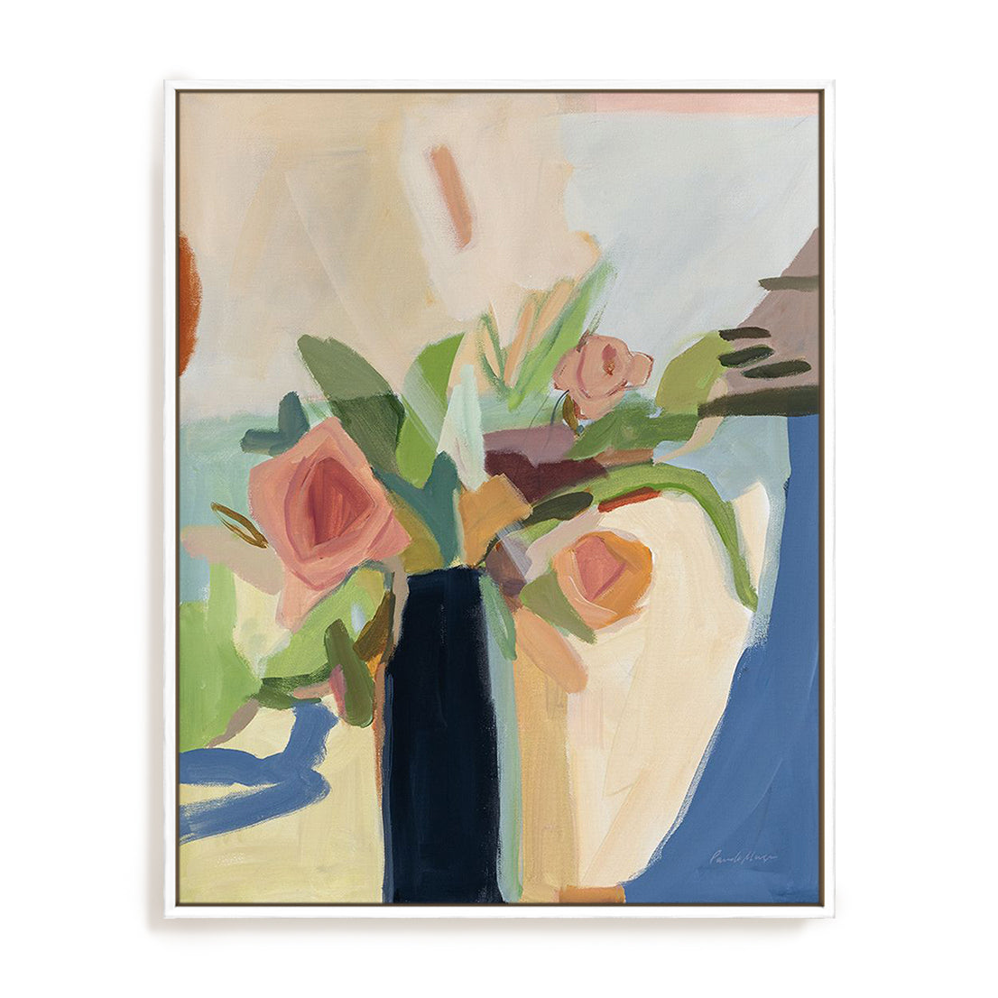 Black Vase Wall Art