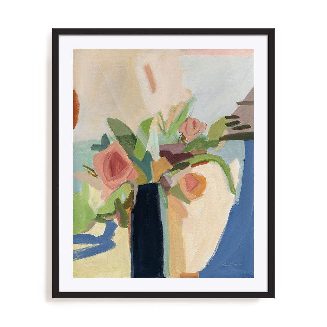 Black Vase Wall Art