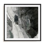 Rocky Ravine BW Wall Art