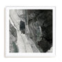 Rocky Ravine BW Wall Art