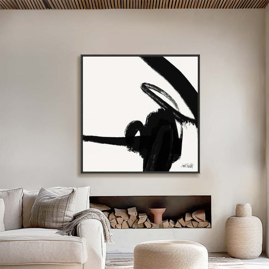 Black and White Abstract II Wall Art