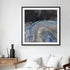 Flow III Art in Stretched Canvas, Framed Print Under Glass, and Gallery Wrapped Shadow Box Canvas
