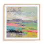 Blooming Field II Art in Stretched Canvas, Framed Print Under Glass, and Gallery Wrapped Shadow Box Canvas