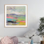 Blooming Field II Art in Stretched Canvas, Framed Print Under Glass, and Gallery Wrapped Shadow Box Canvas