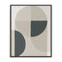 Soft Rain II Dark Gray Wall Art