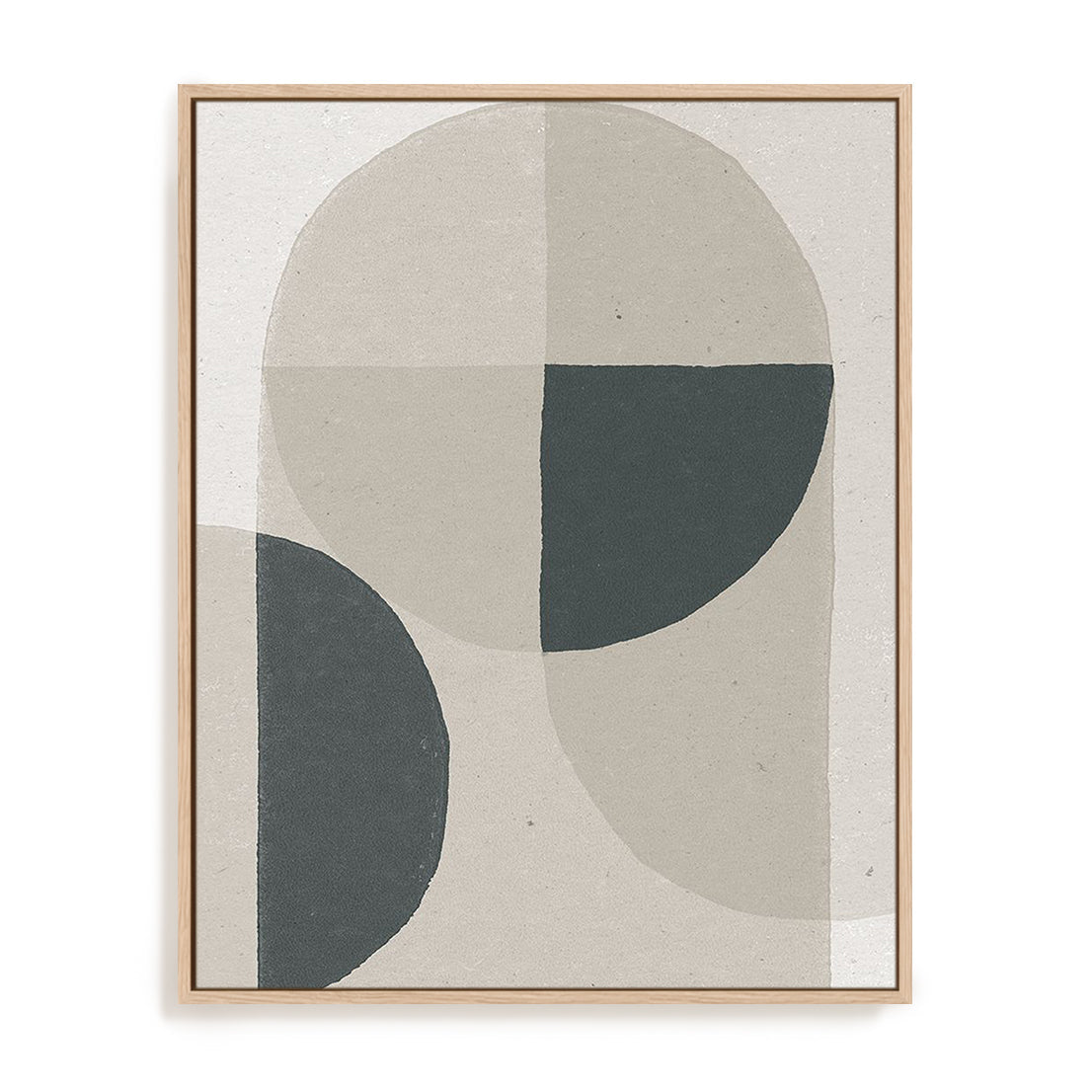 Soft Rain II Dark Gray Wall Art