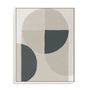 Soft Rain II Dark Gray Wall Art