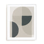 Soft Rain II Dark Gray Wall Art