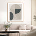 Soft Rain II Dark Gray Wall Art