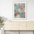 Quasar II Rose Wall Art