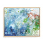 Tidepool Sparkle Pink Blue Wall Art