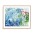 Tidepool Sparkle Pink Blue Wall Art