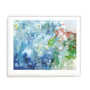 Tidepool Sparkle Pink Blue Wall Art