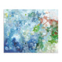 Tidepool Sparkle Pink Blue Wall Art
