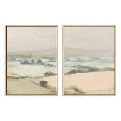 Dream Valley Light Crop II and III Wall Art