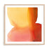 Bright Swishes II Wall Art #oran_natural-white-border