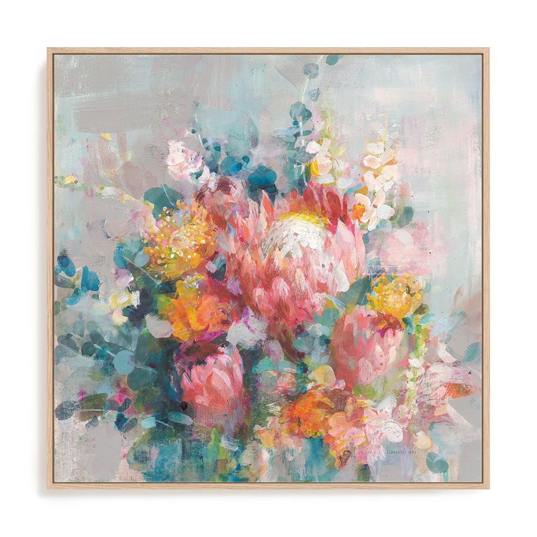 Protea Bouquet Wall Art