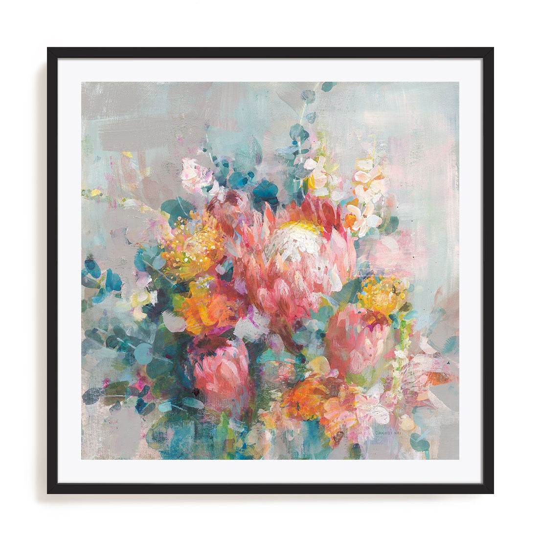 Protea Bouquet Wall Art