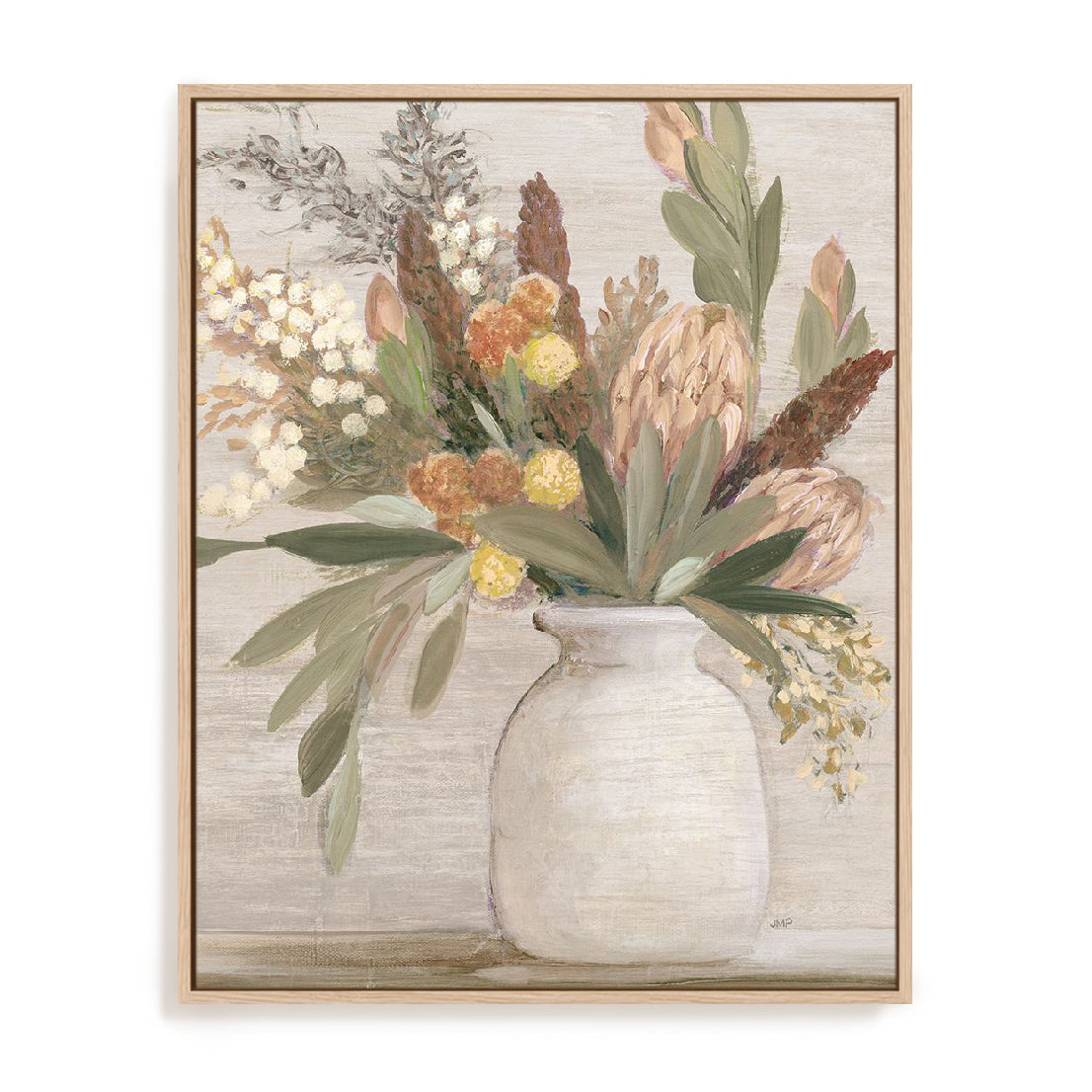 Light Protea Still Life Wall Art