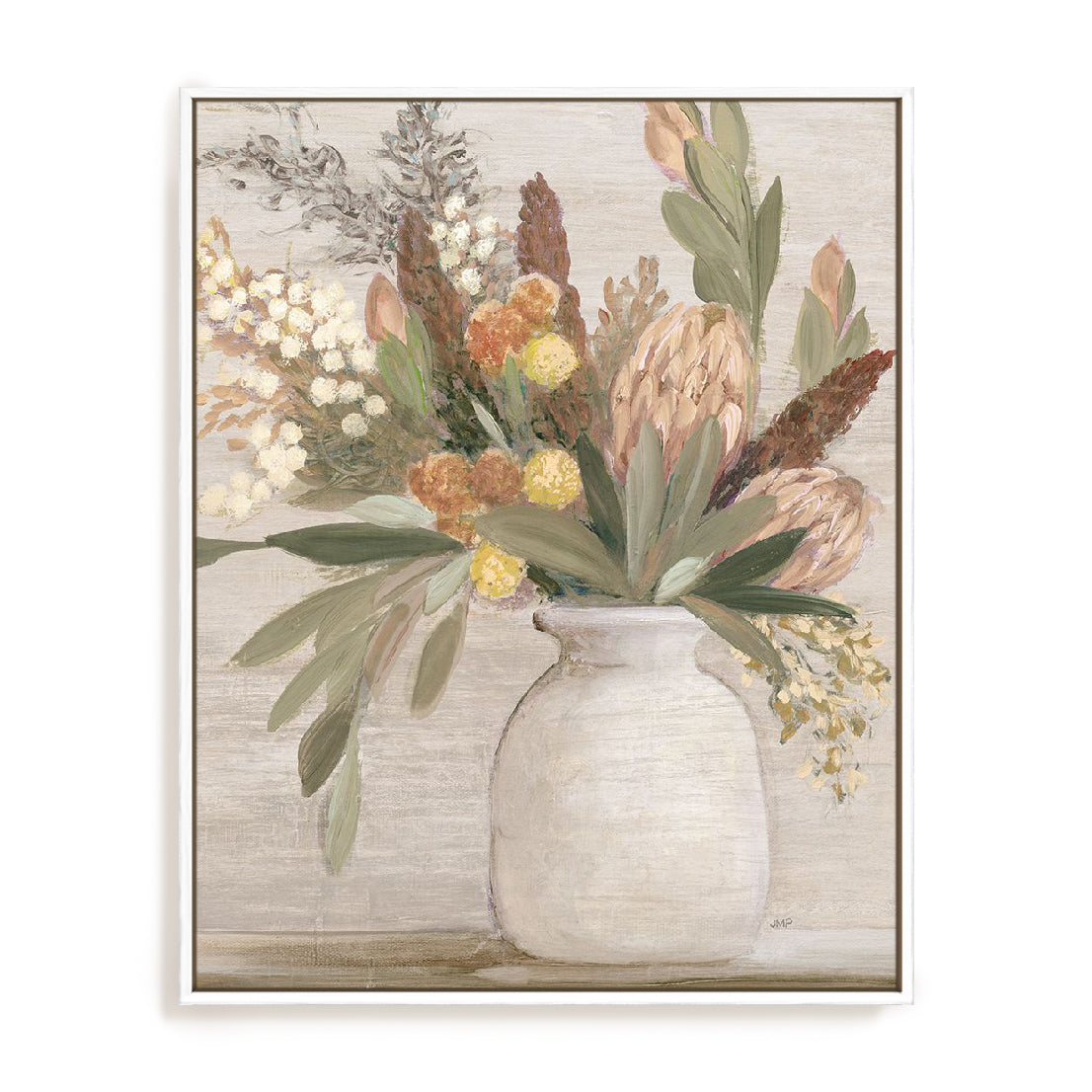 Light Protea Still Life Wall Art