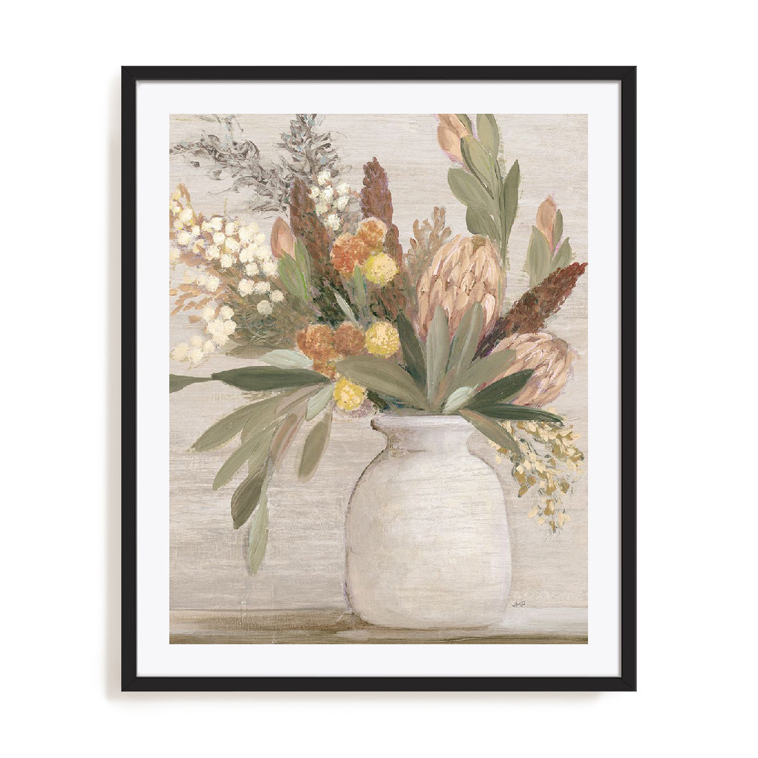 Light Protea Still Life Wall Art
