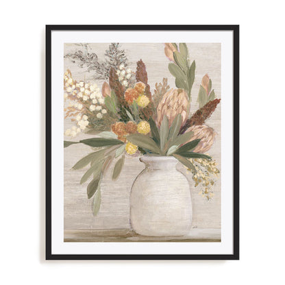 Light Protea Still Life Wall Art
