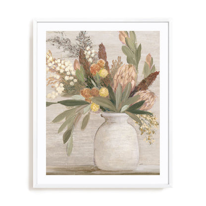 Light Protea Still Life Wall Art