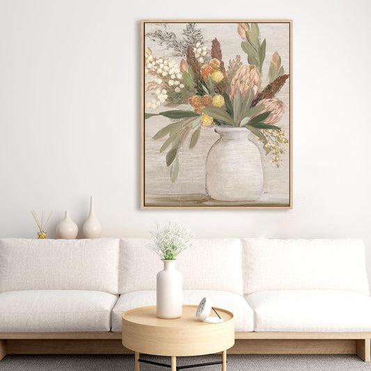 Light Protea Still Life Wall Art
