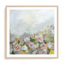 Blooming Landscape Art in Stretched Canvas, Framed Print Under Glass, and Gallery Wrapped Shadow Box Canvas